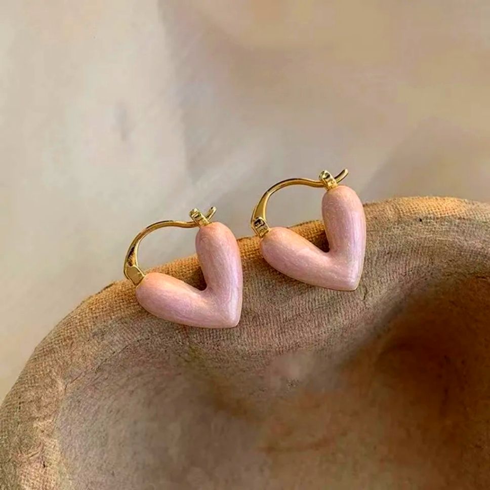 Rosé Love Earrings