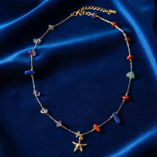 Aurora Starfish Necklace