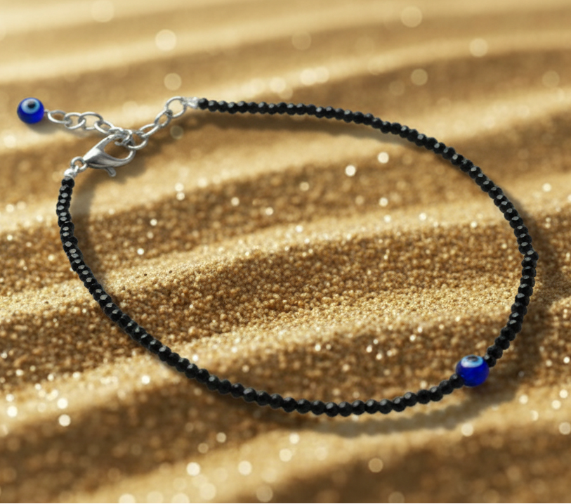 Pyrite ankle bracelet