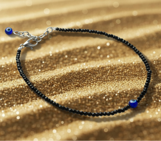 Pyrite ankle bracelet