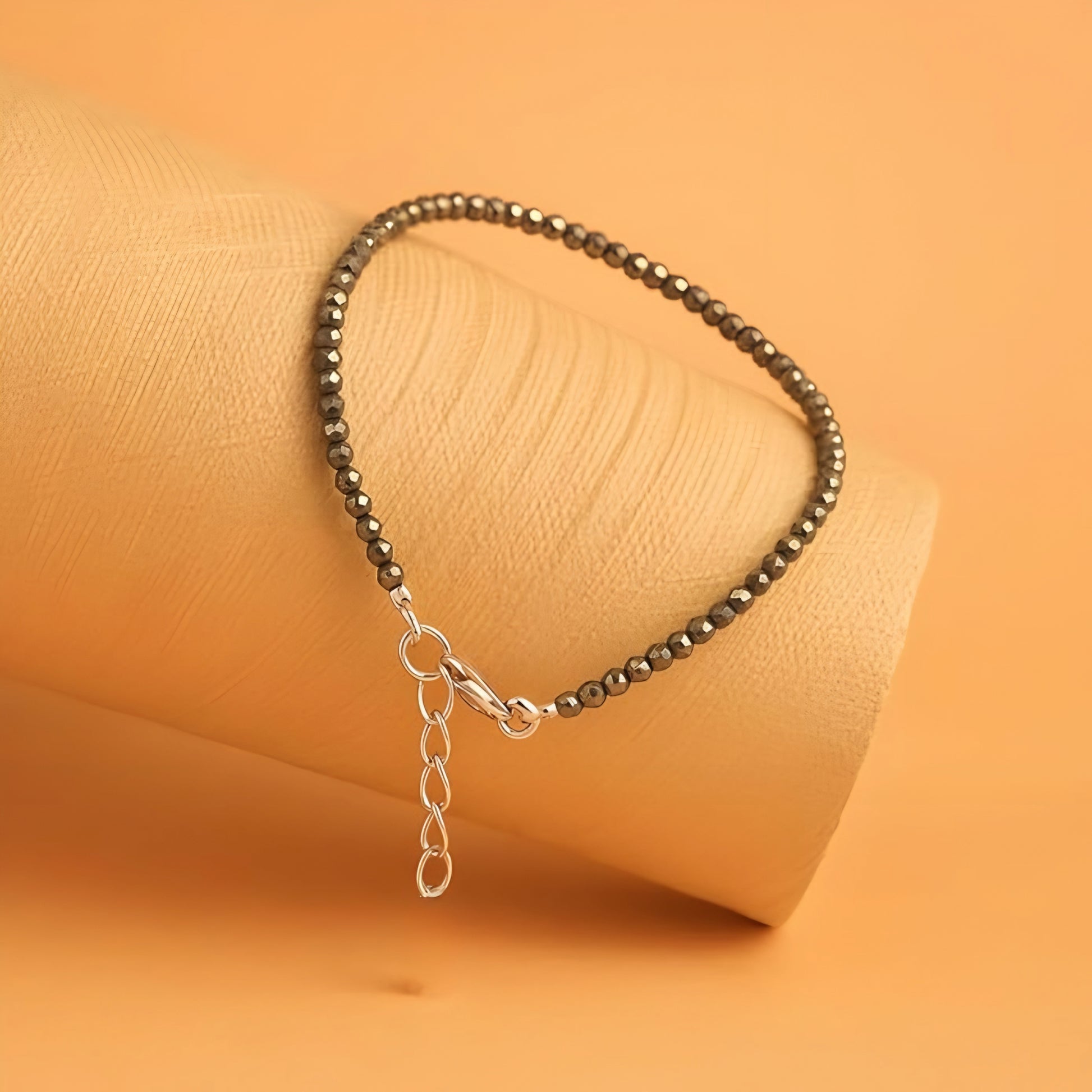 Raw pyrite anklet
Money attracting anklet
Wealth crystal jewelry
Prosperity healing bracelet
Pyrite wealth magnet